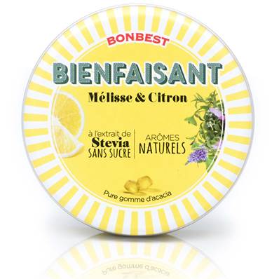 Gommes à la Stévia Mélisse & Citron 35 g